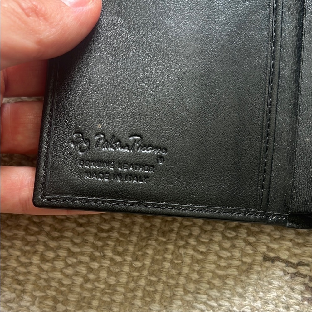 Vintage Paloma Picasso Black Leather Wallet - Picture 5 of 7